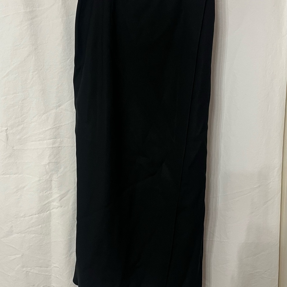 Ann Taylor Classic Black Pencil Maxi-Skirt, Size 6